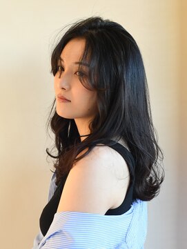 アース 溝の口店(HAIR&MAKE EARTH) ふんわりロングレイヤー[溝の口/髪質改善/縮毛矯正/白髪ぼかし]