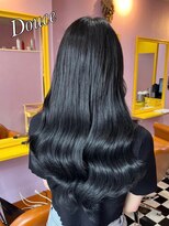 どぅ~す 梅田店 カラー+エクステ+カット