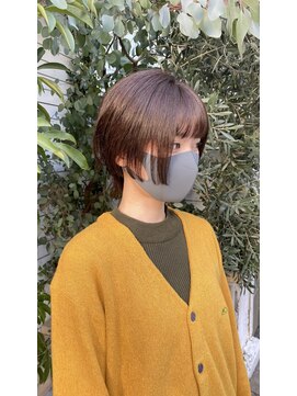 ジーナ 福岡天神(Zina) 《ショート/ボブ》ショートウルフヘア