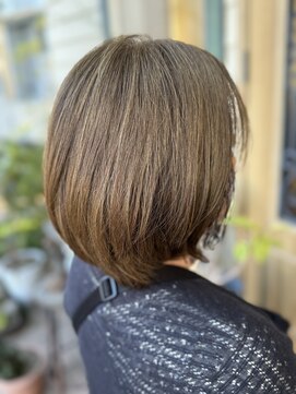 チョコレート(chocolate) 髪質改善大人可愛い20代30代40代50代ショートボブ