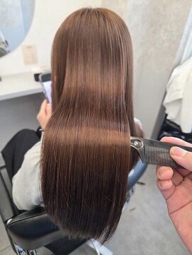 トッカ 茨木(tocca) ハイトーンカラー×髪質改善シアベージュ★