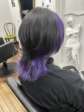 エデン メード(EDeN MAeD) #ウルフカット#ポイントカラー