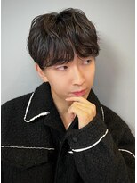 アドール(ADOR) #栄韓国シースルーマッシュ #栄ダウンパーマ#韓流/渡仲柊人