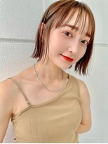 サンドパールス 仙台店(sand PALCE)&nbsp;髪質改善/大人ガーリー/似合わせカット/ショートボブ前髪/仙台