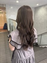 エマノン(EMANON) 福岡天神 ブリーチなしカラー ダブルカラー オリーブカラー