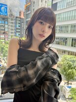 ユーフォリア 新宿通り(Euphoria)&nbsp;チョコレートブラウン/顔まわりカット/ミディアムレイヤー