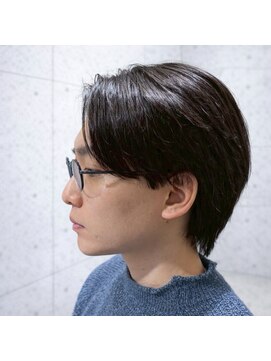 ユラ 中野(Yula) リバースセンターパート/ニュアンスパーマ/ダウンバング[中野]
