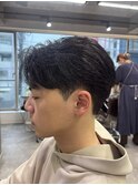 波巻きツイストスパイラル/リバースセンターパート/中央林間