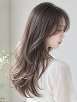 シンク オモテサンドウ(sync omotesando)&nbsp;アッシュベージュ/グレージュカラー/レイヤーカット/髪質改善