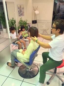 ≪ヘアートゥリップ≫毎日忙しいママさんもリラックスできる◎アットホームな雰囲気で通いやすい♪