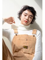 ミラバイグリーン(Mira by green)&nbsp;ジグザグバング アシメショート 黒髪 大人かわいい #2