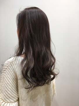 ルフレ ヘア ライフ(reflet hair life) 透明感のあるパープルグレイのヘアカラー