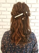 ヘアポケット スタイル店(HAIR POCKET) *オトナ女子に人気*ハーフアップアレンジ