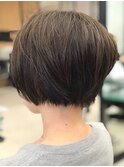 襟足すっきりショートボブ