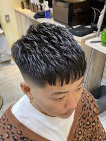 グルーマーズトウキョウ(GROOMER/S TOKYO) コテパーマ　クロップ<理容室> <男性専門>〈髪質改善〉