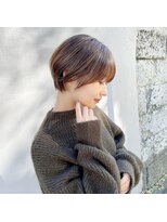ラナ 渋谷(Lana)  【Gigi渋谷】韓国風!前髪も大人かわいいショートボブ◎