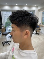 エンタリティ(entality)&nbsp;【簡単スタイリング】パーマ+ナチュラルフェード