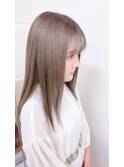 ナチュラルストレートヘア