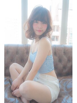 サングース(Sungoose) Sungoose カーキグレージュ大人かわいいフェザーバング