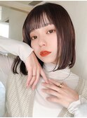 #切りっぱなしボブ #韓国風ボブ #韓国スタイル #髪質改善