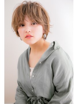ロンド 銀座(Lond) 【銀座◇成田】似合わせカットショートアースカラーボブパーマ