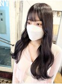ラベンダーブラウン　フェイスレイヤー　style/miaki
