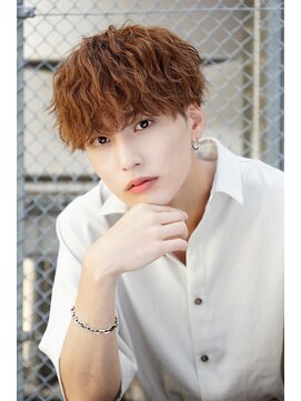 ゴールドシブヤ(GOALD SHIBUYA) 波巻きMIXツイスパマッシュ　メンズパーマツイスパ