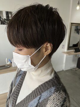 ヴィータアレグリア(Vita Alegria) 大人可愛い20代30代オススメ♪マッシュショート+透明感カラー♪