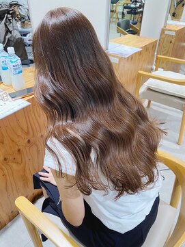 チェレ オレ 新金岡店(Chere ore) ブリーチなしミルクティーベージュ★☆大人の髪質改善カラー