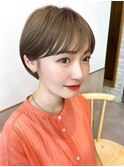 ☆20代30代コンパクトまるみショートヘア銀座表参道