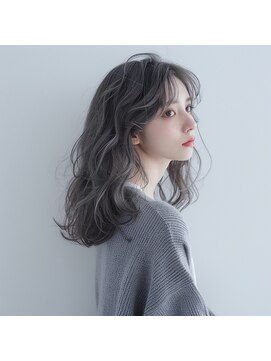 ヘア ケア オディール(Hair Care Odile) 【社会人向け/透明感カラー】グレーアッシュ