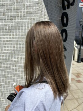 ヘアースペースブルーム ヒーロー 園田店(HAIR SPACE BLOOM hero) ミルクティーベージュ