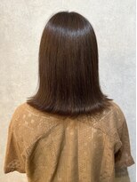 ウィスプ 赤羽店(wisp)&nbsp;艶髪ストレート 外ハネくびれヘア 髪質改善Tr秋カラー#2