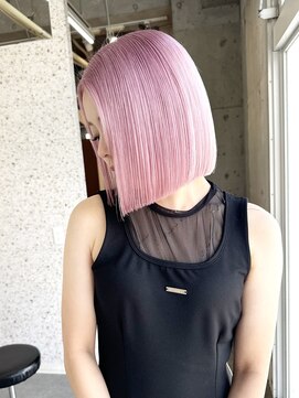 ラニヘアサロン(lani hair salon) ペールピンク/ピンクカラー/ハイトーン/ケアブリーチ