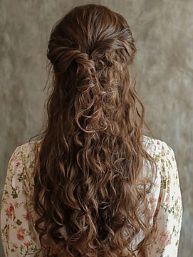 クロワ(croix) お出かけ、ハーフアップ