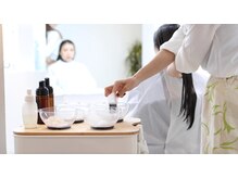 癖の結合を整える１液塗布<心斎橋/改質改善/韓国ヘア/レイヤーカット>