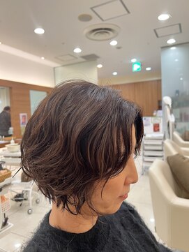 イマージュ アヴェダ 八王子店(Image AVEDA) ショートボブパーマ