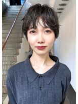 トリッカ 銀座(tricca)&nbsp;マッシュショート/ニュアンスパーマ/簡単スタイリング