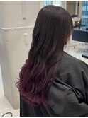 【ALIVE 夕貴】モテるラベンダーピンクグラデーションカラー