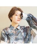 ハンサムショート/斜め前髪 荻原圭介