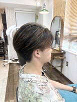 ブレス ヘアアンドスパ 湘南台(bless hair spa)&nbsp;マッシュメンズハイライト3