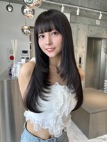 ロール 博多(Role)&nbsp;レイヤーカット小顔に見せるヘア/韓国ヘア/髪質改善/福岡/博多