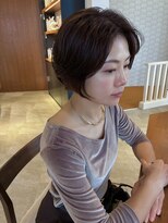 サラビューティーサイト 志免店(SARA Beauty Sight)&nbsp;大人ショート×ミルボンケアカラー☆山之内