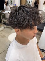 リット(lit.)&nbsp;スペインカール/スパイキーショート/ブルーブラック/守谷