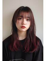 ルアナ(Luana)&nbsp;チェリーレッドグラデーションスタイル