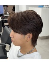 ゴート(GOATO) 韓流マッシュウルフ　ニュアンス　ウルフ　センターパート