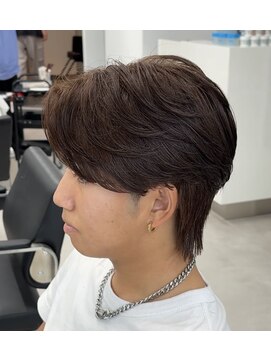 ゴート(GOATO) 韓流マッシュウルフ　ニュアンス　ウルフ　センターパート