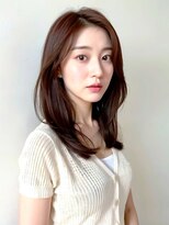 カノウ(Know)&nbsp;軽やかナチュラルミディ/大人かわいい/ナチュラルブラウン