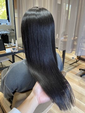 パプスドコワフュール 甲子園口店(Pap's de coiffeur) 西宮美容室/甲子園口美容室/パプス甲子園口/地毛風ストレート