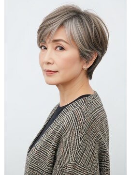 ネックス 表参道本店(nex) #ハイライト#白髪ぼかし#白髪染め#表参道駅#30代#40代#50代#60代